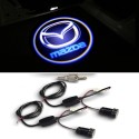 Proiettore Logo LED Mazda per Portiera Generico in Vetro non Scolorisce
