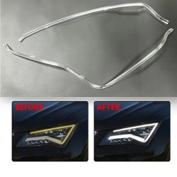 Fiber Optic Polycarbonate DRL Left Seat Ateca Replacement Tube Light Guide