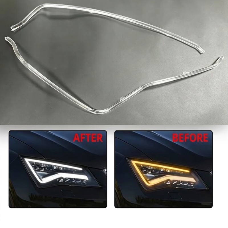 Fiber Optic Polycarbonate DRL Right Seat Ateca Replacement Tube Light Guide