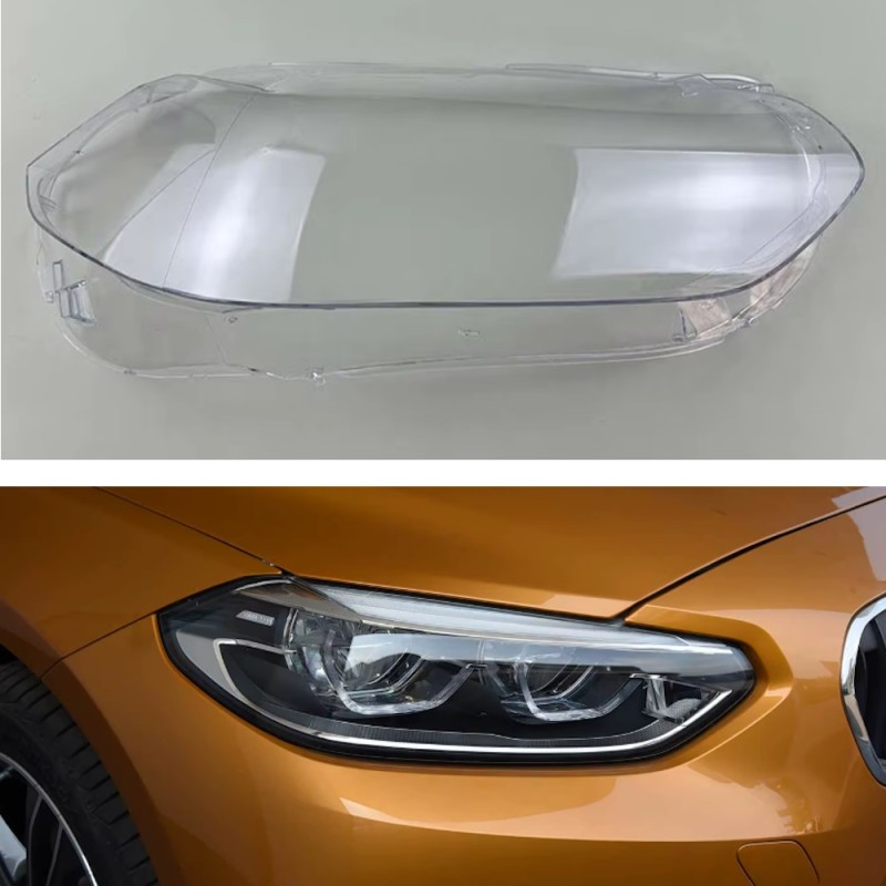 Policarbonato Faro Destro BMW Serie 1 F52 Vetro Lente Copertura Plexiglass
