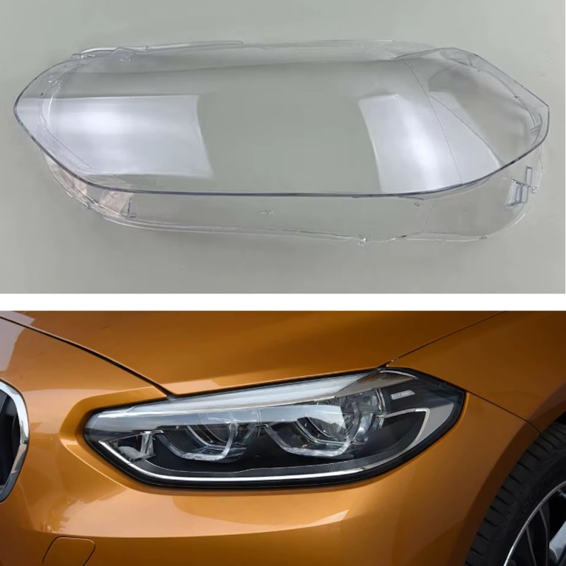 Polycarbonate Left Headlight Glass Lens Cover for BMW 1 Series F52 Plexiglass