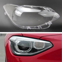 Policarbonato Faro Destro BMW Serie 1 F20 F21 dal 2010 al 2014 Vetro Lente Copertura Plexiglass