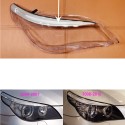Polycarbonate Right Headlight BMW 5 Series E60 E61 with Eyebrow LED Glass Lens Plexiglass Cover