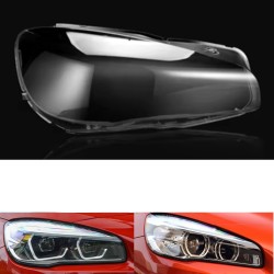 Faro derecho de policarbonato para BMW Serie 2 F45 F46, lente de cristal y cubierta de plexiglás.