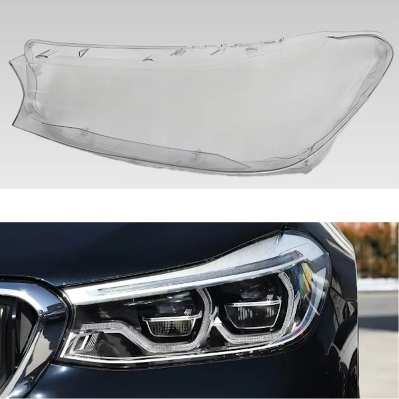 Polycarbonate Left Headlight BMW 6 Series GT G32 Glass Lens Plexiglass Cover