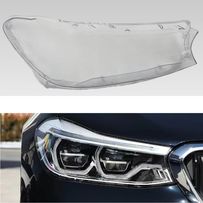 Polycarbonate Right Headlight BMW 6 Series GT G32 Glass Lens Plexiglass Cover