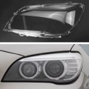 Polycarbonate Left Headlight Glass Lens Cover for BMW 7 Series F01 F02 Plexiglass