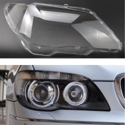 Cubierta de cristal de policarbonato para el faro derecho de BMW Serie 7 E65 E66 E67 2001-2009