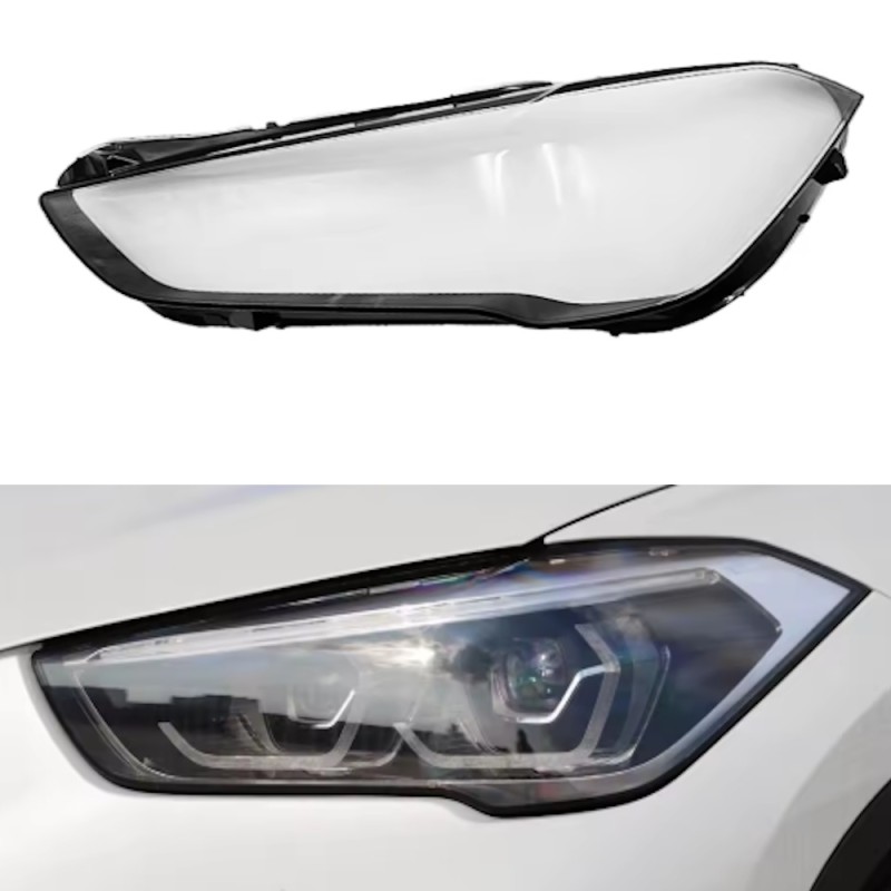 Faro izquierdo de policarbonato BMW X1 F48 F49 (a partir de 2019) Cubierta de plexiglás