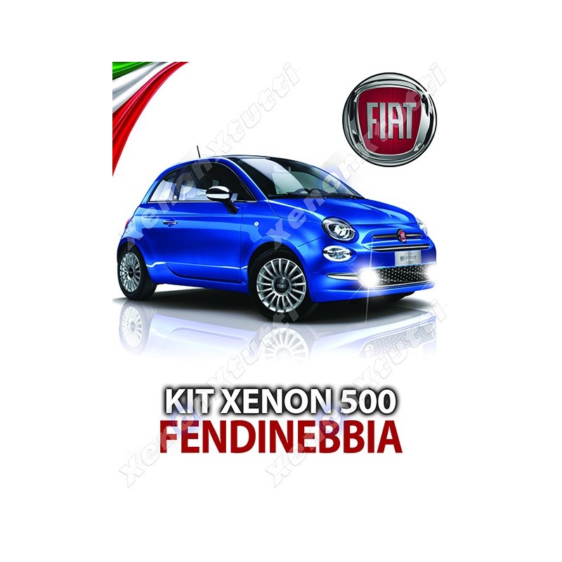 KIT LUCES ANTINIEBLA XENÓN FIAT 500 RESTYLING ESPECÍFICO