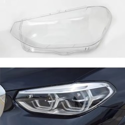 Polycarbonate Left Headlight BMW X3 G01 G02 G08 9F7 F98 Lens Plexiglass Cover