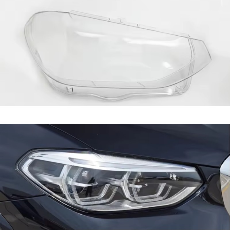 Faro derecho de policarbonato BMW X3 G01 G02 G08 F97 F98 con cubierta de plexiglás