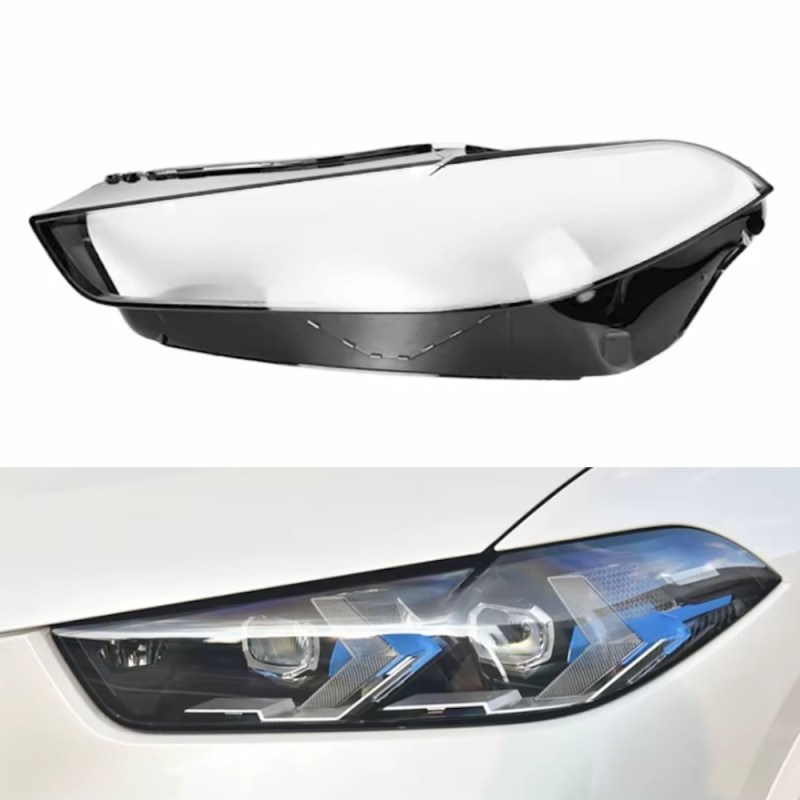 Policarbonato Faro Sinistro BMW X5 X6 G05 G06 G18 2023 in poi Lente Copertura Plexiglass
