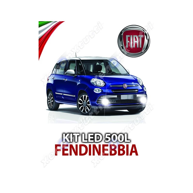 KIT DE LUCES ANTINIEBLA COMPLETA LED ESPECÍFICAS FIAT 500L