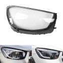 Polycarbonate Right Headlight Mercedes-Benz GLC X253 C253 2019 onwards Glass Lens Plexiglass Cover