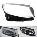 Polycarbonate Right Headlight Mercedes-Benz GLC X253 C253 2015 onwards Glass Lens Plexiglass Cover