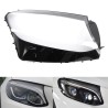 Polycarbonate Right Headlight Mercedes-Benz GLC X253 C253 2015 onwards Glass Lens Plexiglass Cover