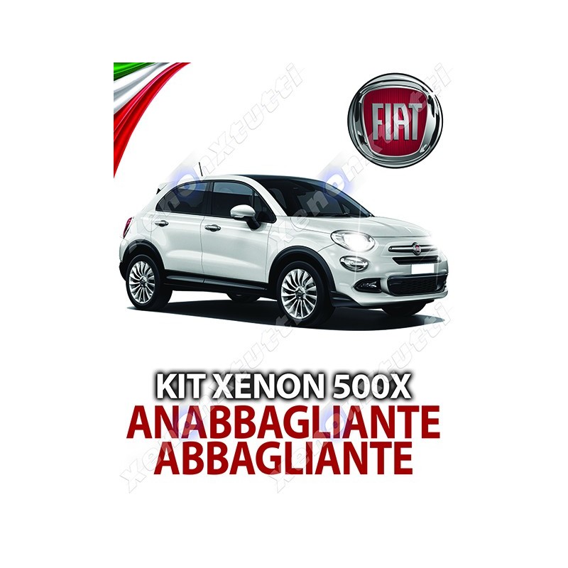 Lámparas Xenón H4 Luces de Cruce y Carretera para FIAT 500X con tecnología CANBUS