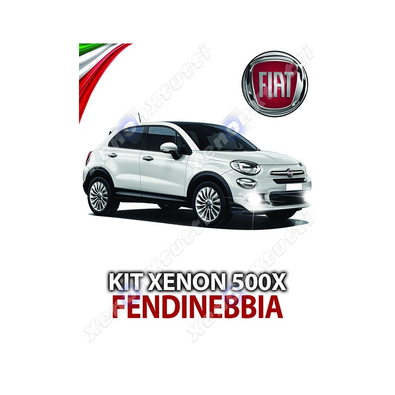 KIT LUCES ANTINIEBLA XENÓN ESPECÍFICOS FIAT 500X