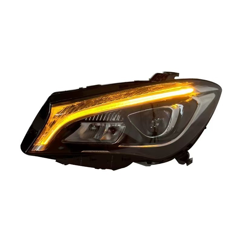Indicador de dirección en faros lenticulares Full LED Mercedes Benz CLA W117 Luz de cruce Luz de carretera Luz diurna Luces de p