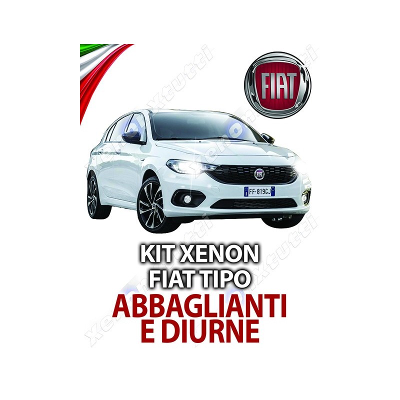 H7 Xenon High Beam Bulbs for FIAT Tipo with CANBUS Technology – 8000K