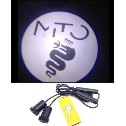 Proyector de logotipo LED de alta luminosidad para puertas Alfa Romeo MiTo