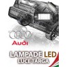 Kit Luci Targa Led Audi A4 S4 B6 B7 A8 S8 A6 C6 A3 S3﻿