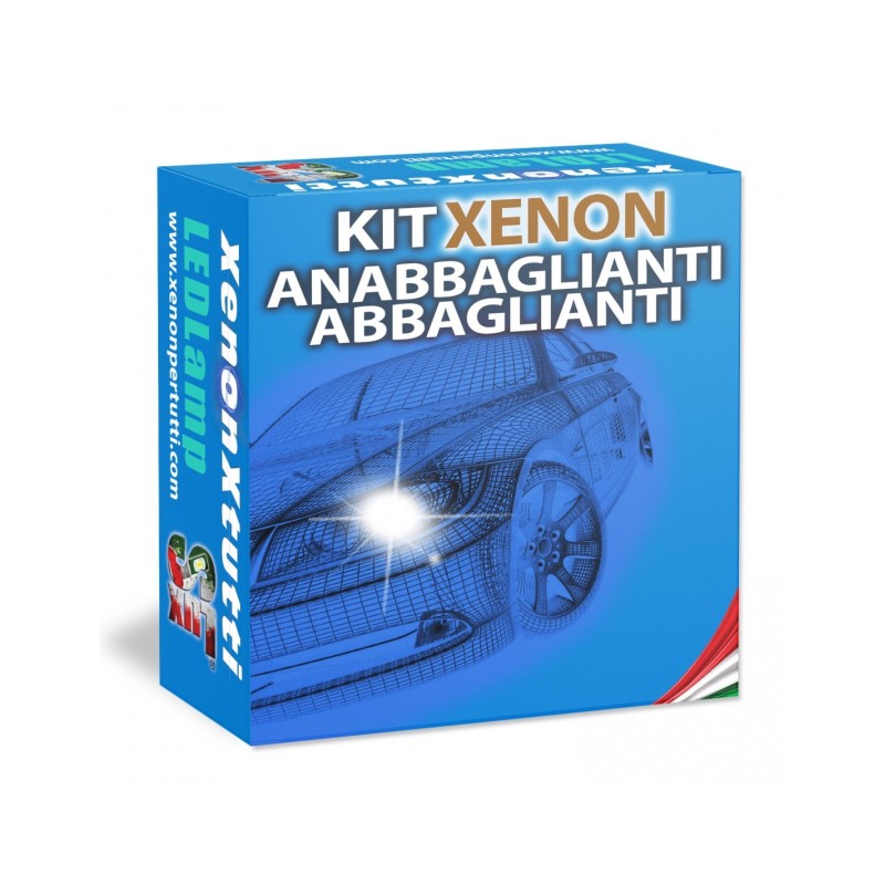 Lampade Xenon anabbaglianti e abbaglianti HIR2 9012 CANBUS per Jeep Cherokee KL - 8000K