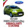 KIT FULL LED PARA LUCES DE CARRETERA Y DIURNA FORD FIESTA MK6 RESTYLING ESPECÍFICO