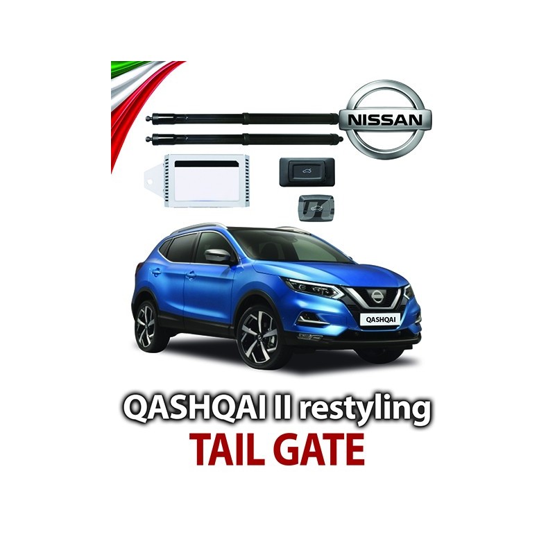 Nissan Qashqai II Restyled Electric Tailgate with Remote Control
