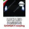 LUCI LED POSIZIONI NISSAN QASHQAI II RESTYLING SPECIFICHE