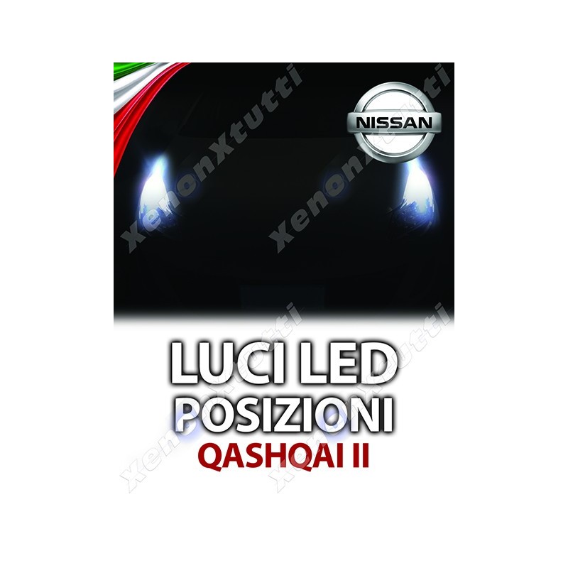 LUCI LED POSIZIONI NISSAN QASHQAI II SPECIFICHE