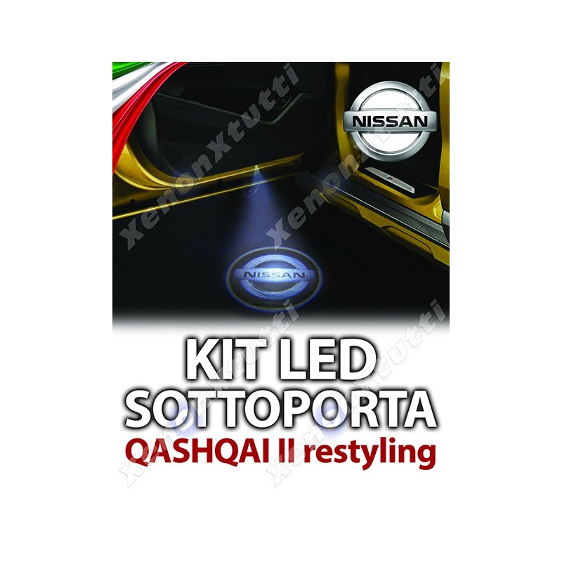 KIT FULL LED SOTTOPORTA NISSAN QASHQAI II RESTYLING SPECIFICO