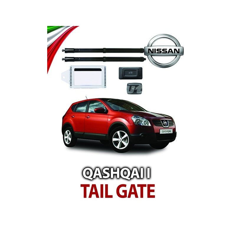 Nissan Qashqai I Tailgate with Remote Control