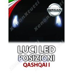 Lampade Led Posizione T10 W5W NISSAN Qashqai I (2007 - 2014) Tecnologia CANBUS