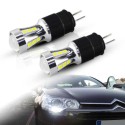 COPPIA HP24W LED CITROEN BMW PEUGEOT BIANCO