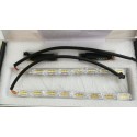 CRYSTAL DRL FLESSIBILE SEQUENZIALE EFFETTO RUNNING BIANCO/AMBRA