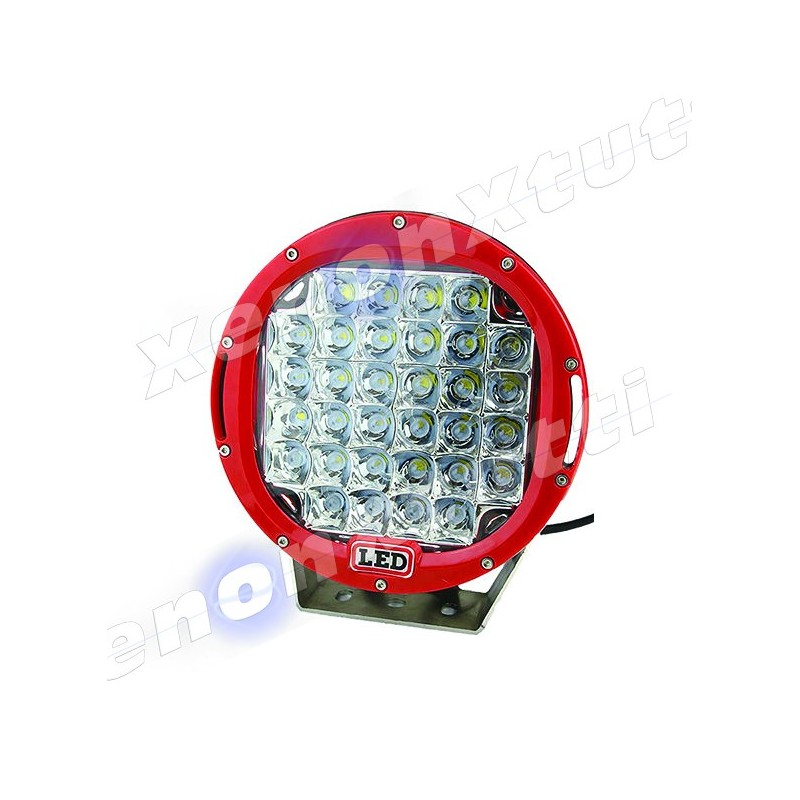 Faro de trabajo QUAD OFF-ROAD AURO JEEP Adicional CREE LED 95W ROJO