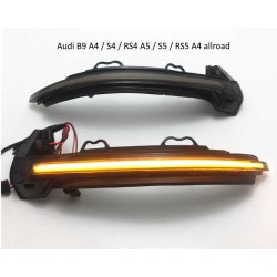 Intermitente Secuencial De Espejo Audi B9 A4 S4 Rs4 A5 S5 Rs5 A4 Allroad Luz De Espejo