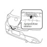 rear button ELECTRIC TAILGATE RANGE ROVER EVOQUE