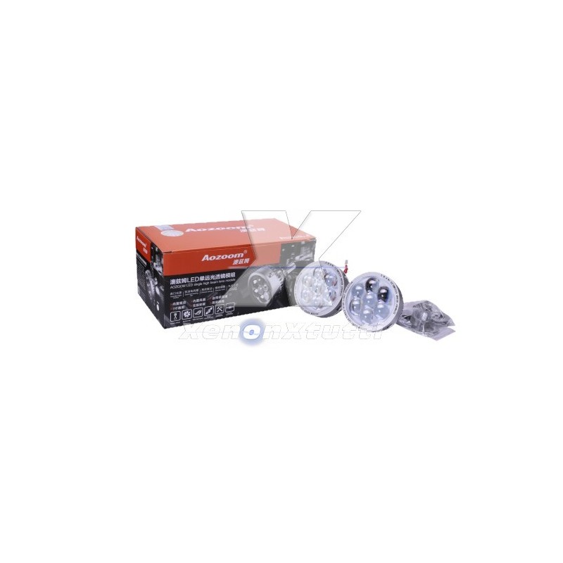 Aozoom Projector For A6 LED Headlights High Beam Lens