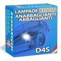 KIT XENON ABBAGLIANTI ANABBAGLIANTI per SUZUKI SX4 S Cross specifico serie TOP CANBUS