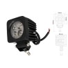 MOTO LED 12W CUADRADO dimensiones fondo