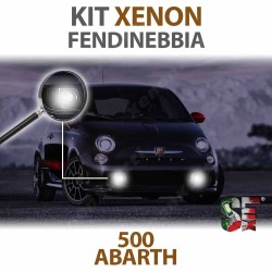Lampade Xenon H3 Fendinebbia per 500 ABARTH 595 695 con tecnologia CANBUS - 3000K