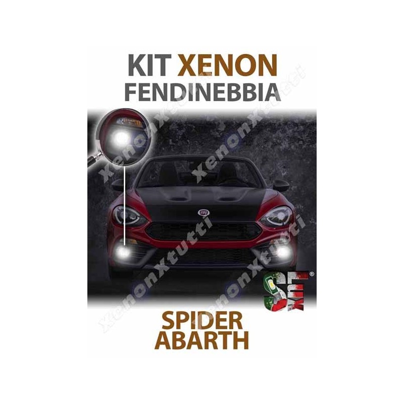 KIT XENON FENDINEBBIA per ABARTH 124 SPIDER specifico serie TOP CANBUS