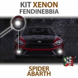 KIT XENON FENDINEBBIA per ABARTH 124 SPIDER specifico serie TOP CANBUS - 6000K