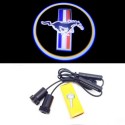 LED LOGO MUSTANG SOTTO PORTA PROIETTORI CORTESIA PORTIERE SOTTO PORTA SPORTELLI