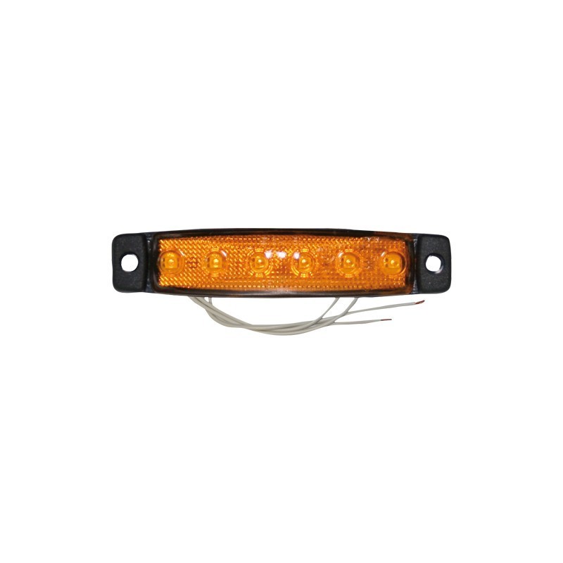 LUZ DE SEGURIDAD LED NARANJA