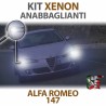 lampade xenon anabbaglianti alfa romeo 147 6000k canbus bulbi illuminazione lampadine luci xenon xenonlight