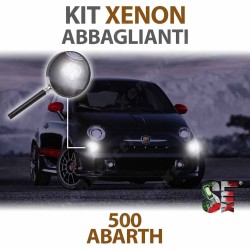 Luces de Carretera Xenón H7 para 500 ABARTH 595 695 con tecnología CANBUS - 5500K